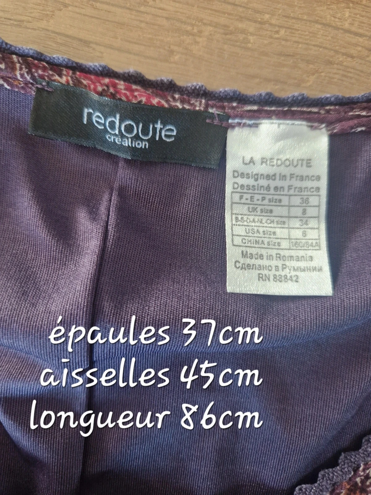 Sheer dress - 36 - La Redoute Création – photo 5
